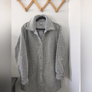 Spanx Sherpa Fleece Coat women's XL